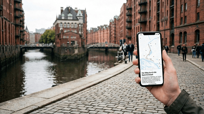 Digitale Guides und Besucherinformation