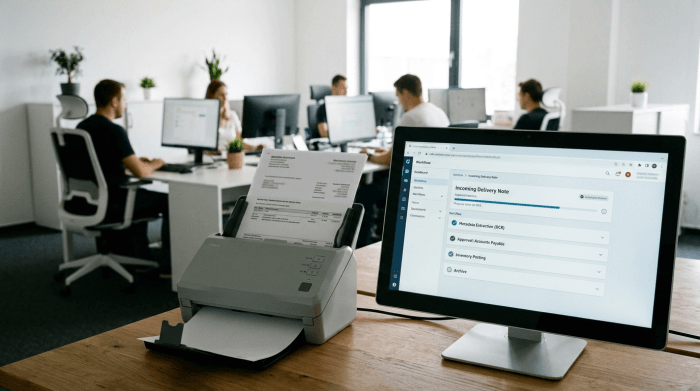 Digitalisierte Abläufe über Abteilungen hinweg